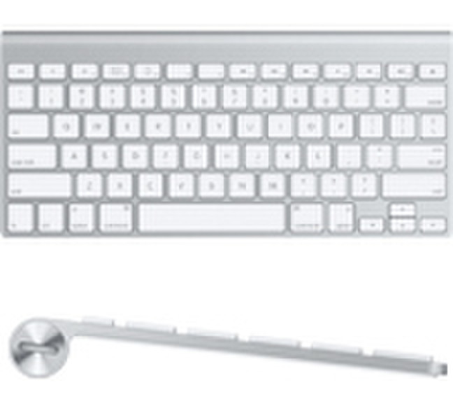 Apple Wireless Keyboard EN Bluetooth Silber Tastatur
