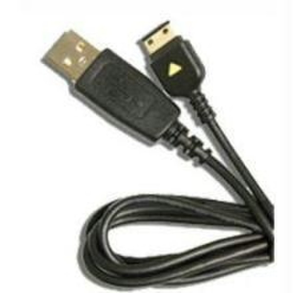 Samsung USB Data cable Черный дата-кабель мобильных телефонов
