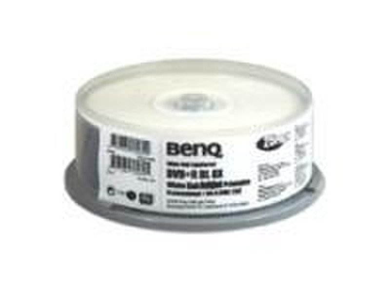 Benq 25xDVD+R DL inkjet printable 8.5GB 8.5GB DVD+R 25Stück(e)