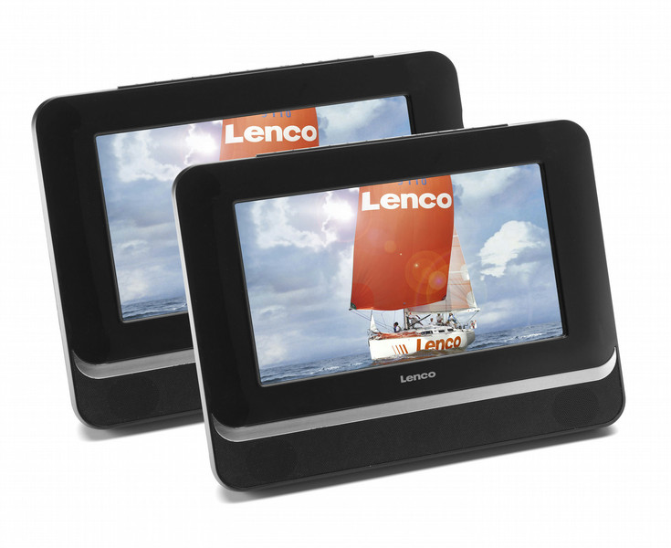 Lenco MES-217 7Zoll 480 x 234Pixel Schwarz Tragbarer DVD-/Blu-Ray-Player