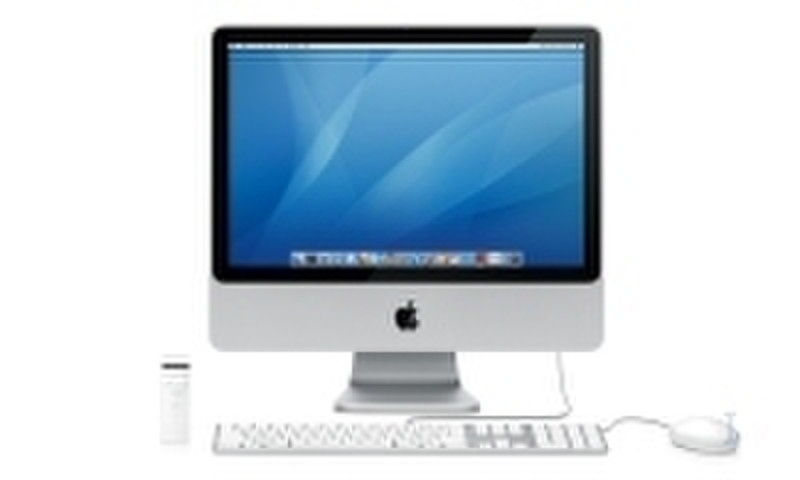 Apple iMac 20-inch 2.4GHz 20Zoll 1680 x 1050Pixel Schwarz, Silber