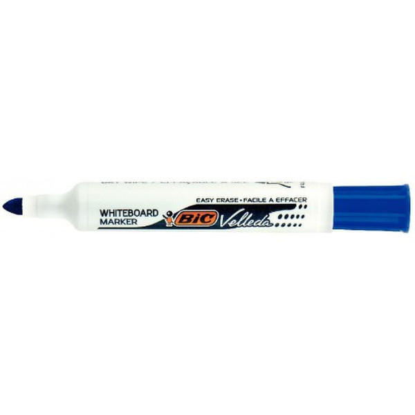 BIC Velleda Whiteboard Marker 1791 Пулевидный наконечник Синий 12шт маркер