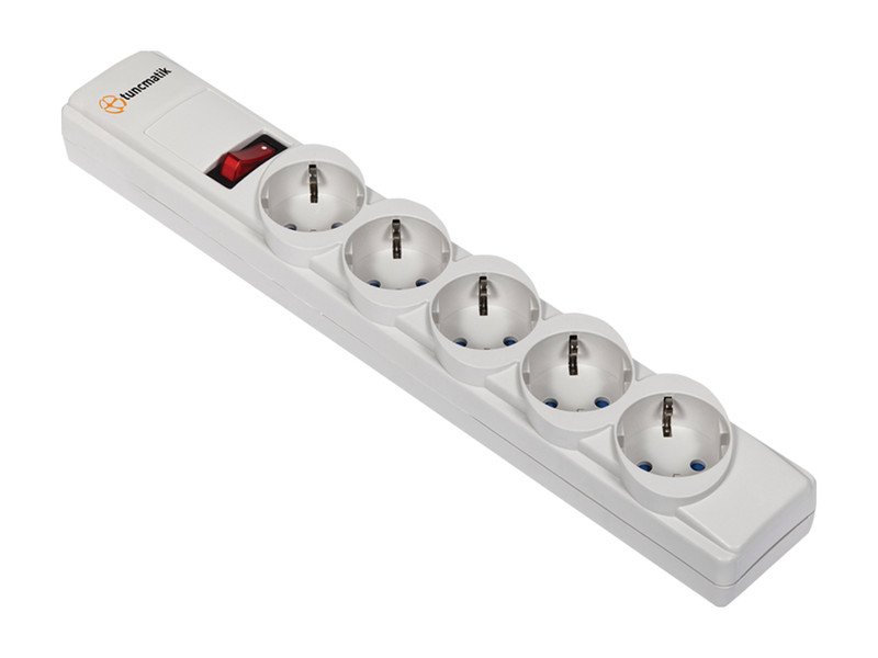 Tuncmatik SurgePro 5-gang 5AC outlet(s) 3m White surge protector