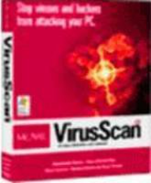McAfee Up VScan Home v9 EN CD W32 pp
