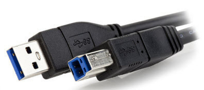 Soyntec USB 3.0 A/B USB A USB B Schwarz