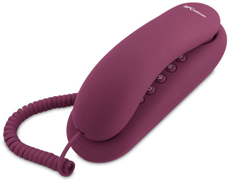 SPC 3016U Analog Purple telephone