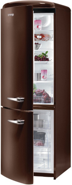 Gorenje RK60359OCH-L Отдельностоящий 229л 92л A++ Шоколадный холодильник с морозильной камерой
