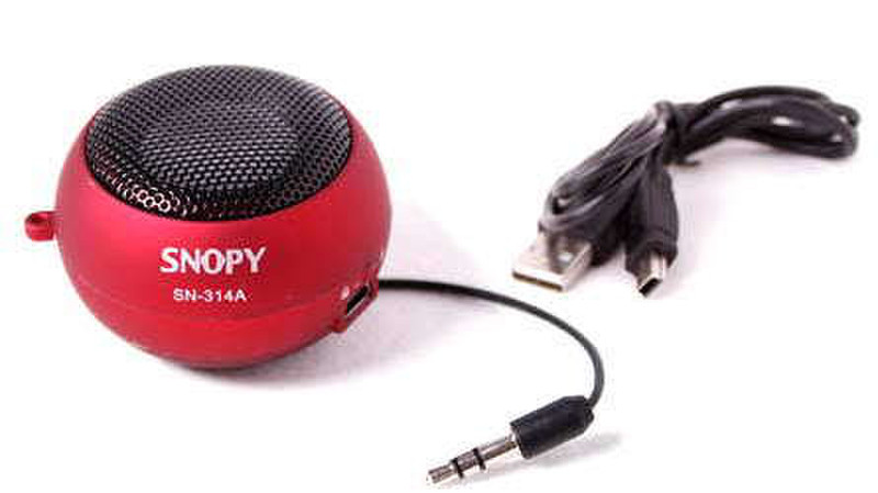 Snopy SN-314A 2.2Вт Красный акустика