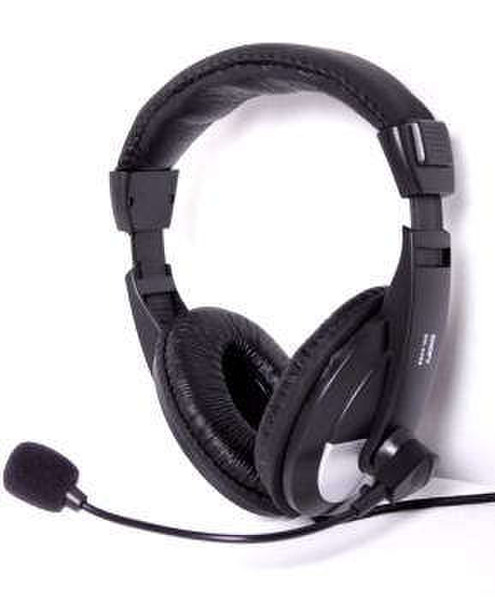 Snopy SN-4388 Binaural Head-band Black headset