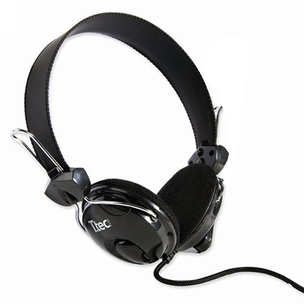 T.tec H403 Binaural Head-band Black headset