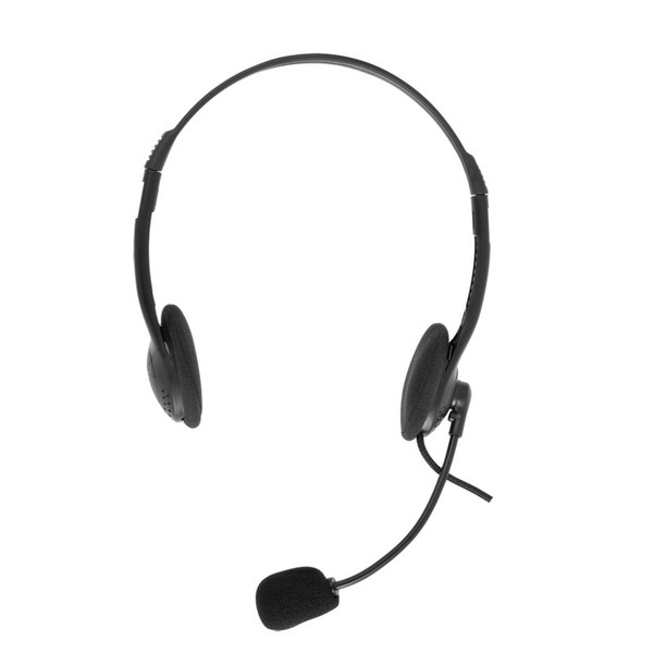 T.tec H411 Binaural Head-band Black headset