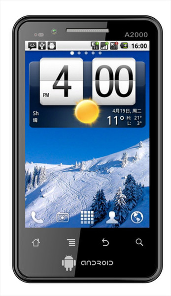 Trident A2000 Schwarz Smartphone