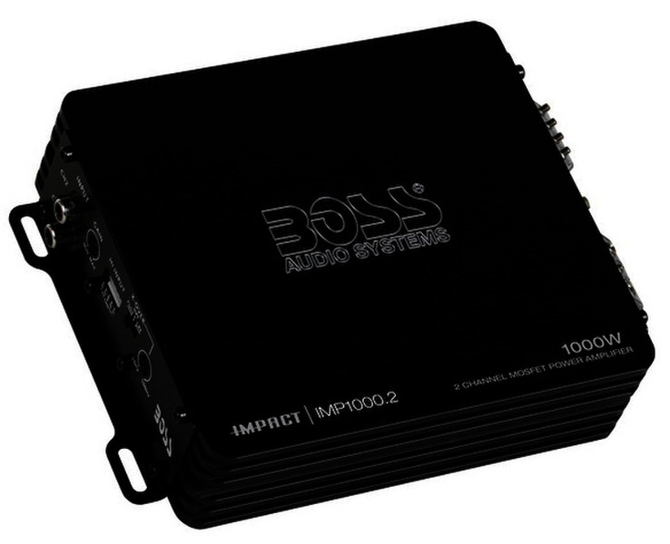 BOSS IMP1000.2 2.0 Auto Verkabelt Schwarz Audioverstärker