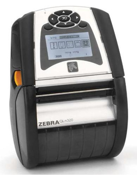 Zebra QLn 320 direct thermal Mobile printer 203 x 203DPI