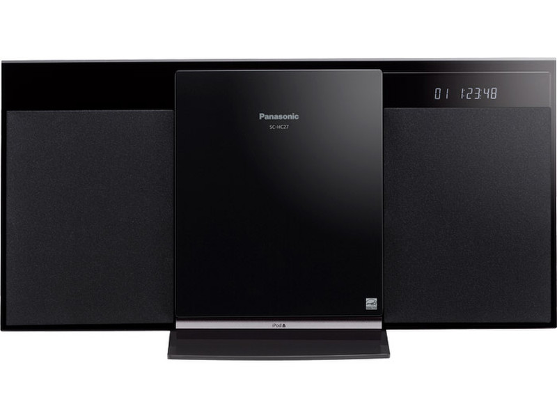 Panasonic SC-HC27 Micro-Set 10W Schwarz Home-Stereoanlage