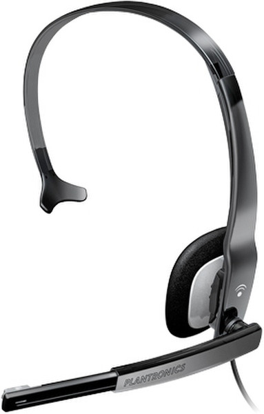 Plantronics Audio™ 610 USB Single-Ear Headset Monophon Silber Headset