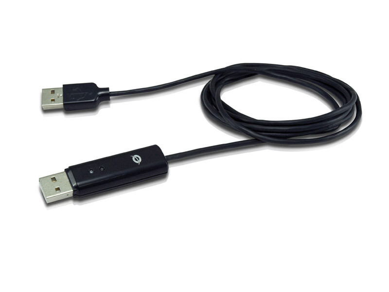 Conceptronic USB 2.0 1.8m 1.8m Schwarz Tastatur/Video/Maus (KVM)-Kabel