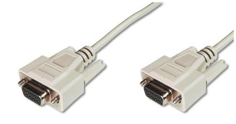 ASSMANN Electronic D-Sub9 F/F 3.0m 3m VGA (D-Sub) VGA (D-Sub) Beige VGA-Kabel