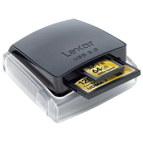 Lexar Professional USB 3.0 Dual-Slot Reader (UDMA 7) USB 3.0 Черный устройство для чтения карт флэш-памяти