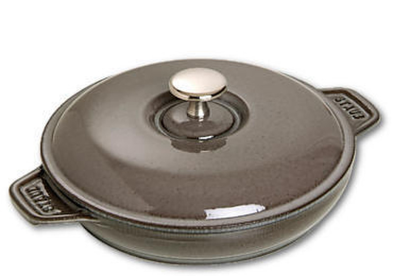 Staub Hot plate round Cast iron Grey 1pc(s)