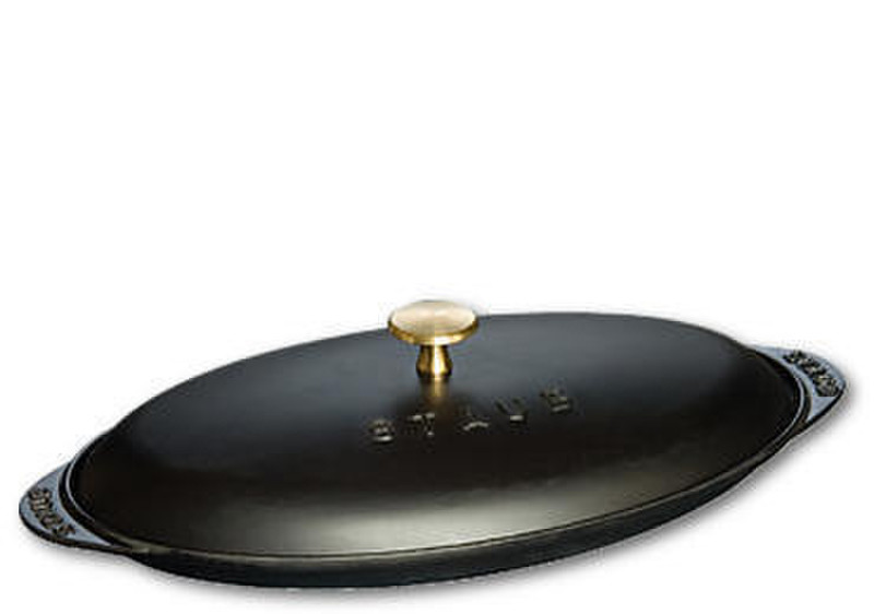 Staub Dish oval Cast iron Black 1pc(s)