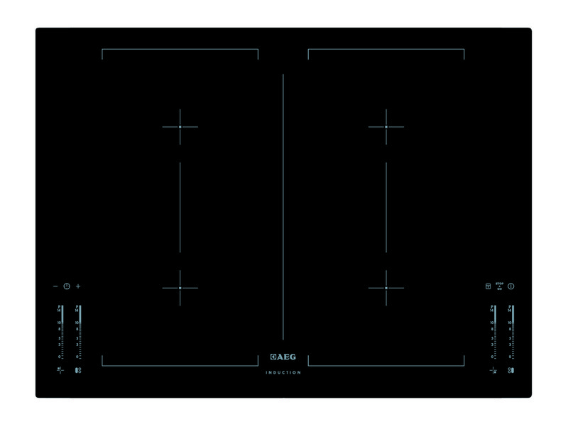 AEG HK764403IB Встроенный Индукционная Черный