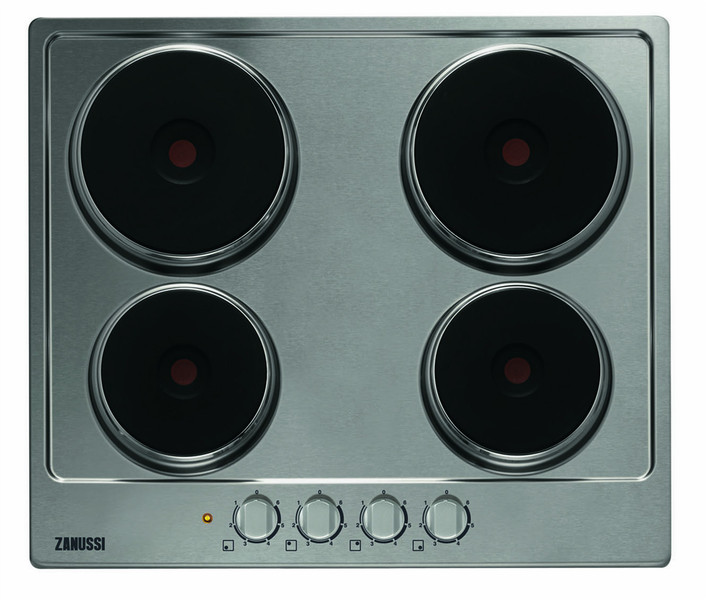 Zanussi ZEE6940FXA built-in Electric hob Stainless steel