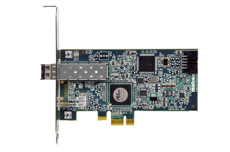 Matrox RGU Fiber-Optic Interface Card, PCIe Tastatur/Video/Maus (KVM)-Switch