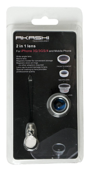 Altadif 2 in 1 Lens IP Camera Macro lens Multicolour