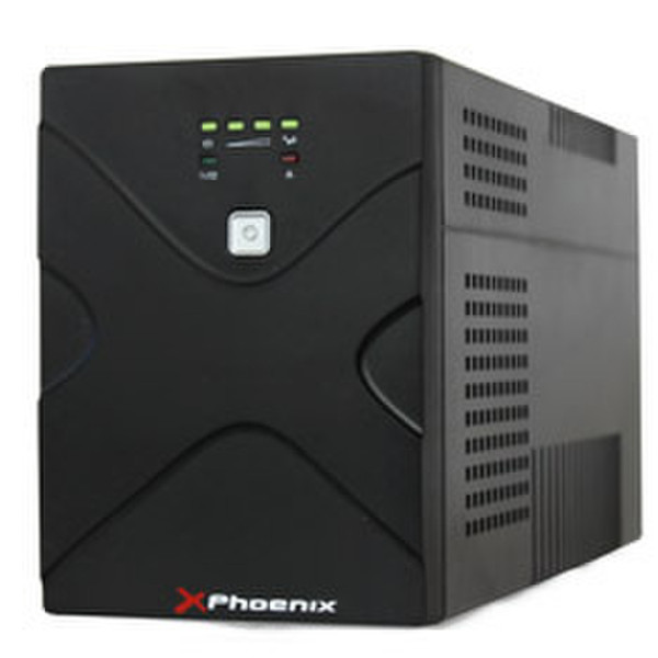 Phoenix Technologies PH1500SPS 1500ВА 4розетка(и) Компактный Черный источник бесперебойного питания