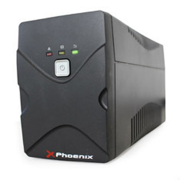 Phoenix Technologies PH650SPS 650ВА 2розетка(и) Компактный Черный источник бесперебойного питания