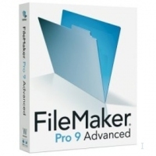 Filemaker Pro 9 Advanced Upgrade CD