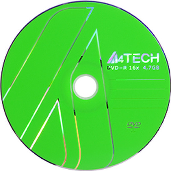 A4Tech DVD-R 16x 4.7GB DVD-R 10Stück(e)