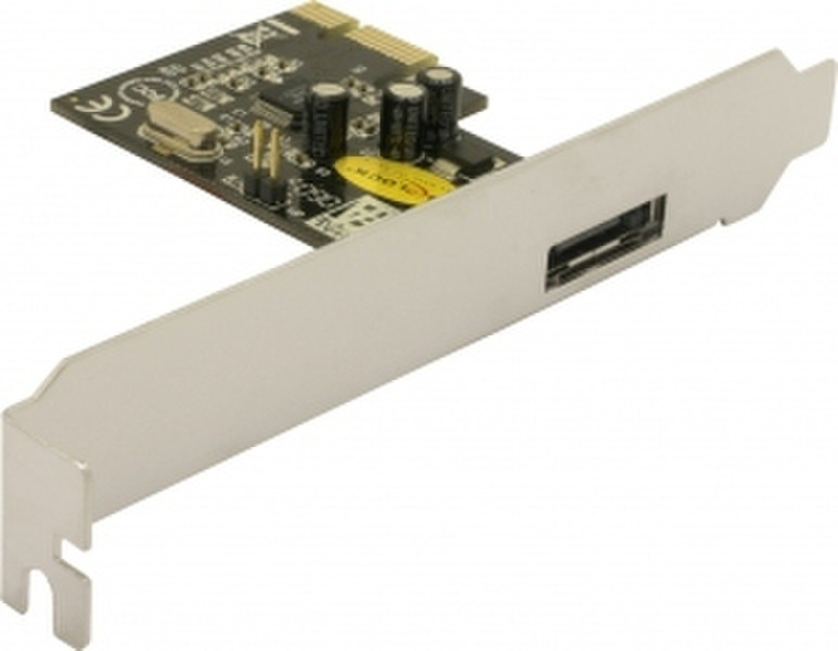 DeLOCK eSATA II PCI Express Card, 1 Port Schnittstellenkarte/Adapter