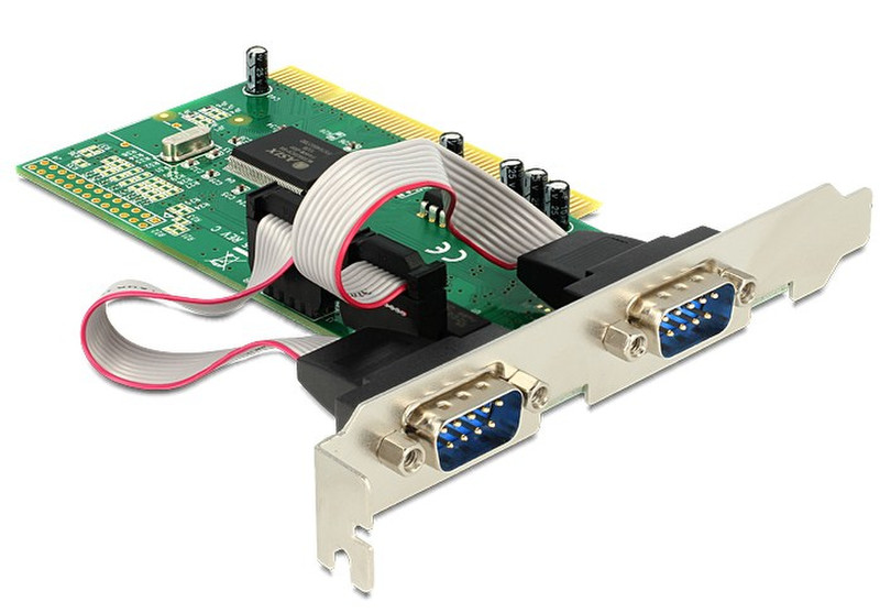 DeLOCK PCI card 2x serial Schnittstellenkarte/Adapter