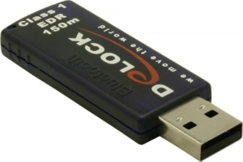 DeLOCK USB Bluetooth adapter EDR 150m 3Mbit/s Netzwerkkarte