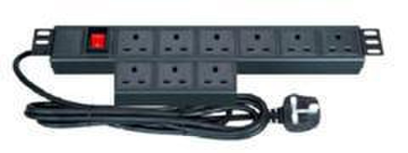 Estap M449ALC 9AC outlet(s) 3m Black power extension