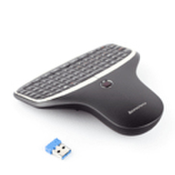 Lenovo Multimedia Remote N5902A Инфракрасный беспроводной Нажимные кнопки Серый пульт дистанционного управления