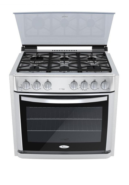 Whirlpool WE5920S Gas hob Stainless steel cooker
