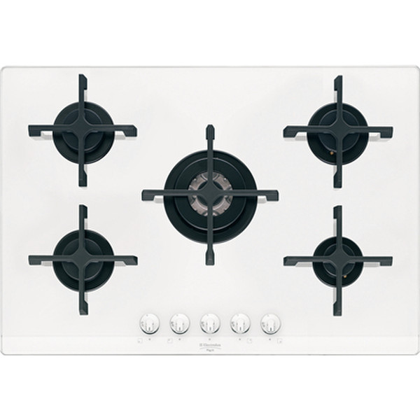 Electrolux PVB750UOV built-in Gas Black,White hob