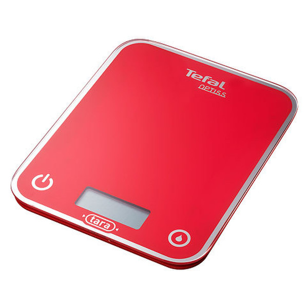 Tefal BC5003V0 Electronic kitchen scale Rot Küchenwaage