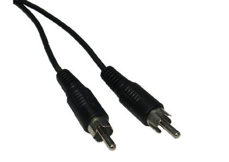 Cables Direct 1.2m RCA/RCA 1.2m RCA RCA Schwarz