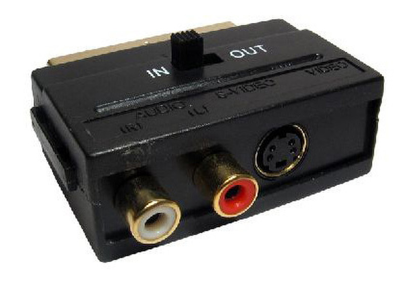 Cables Direct SCART Adaptor with Switch