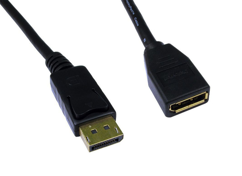 Cables Direct 2m DisplayPort M/F