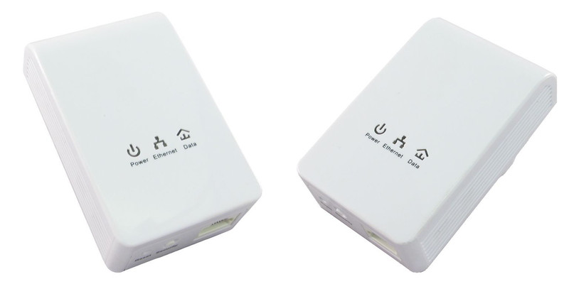 Cables Direct 500Mbps Dual Homeplug Ethernet 500Мбит/с