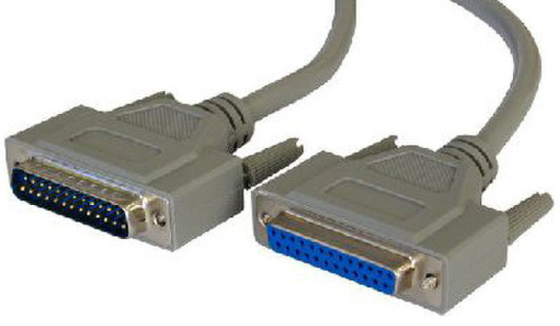 Cables Direct 2m, DB25 M/DB25 FM