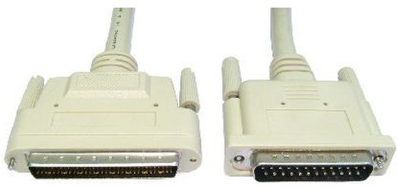 Cables Direct 2m HP68/D25 M/M