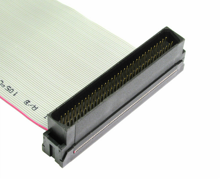 Cables Direct 1.4m SCSI-3 HP68 Intrernal 1.4м DB68/HP IDC50 Серый SCSI кабель