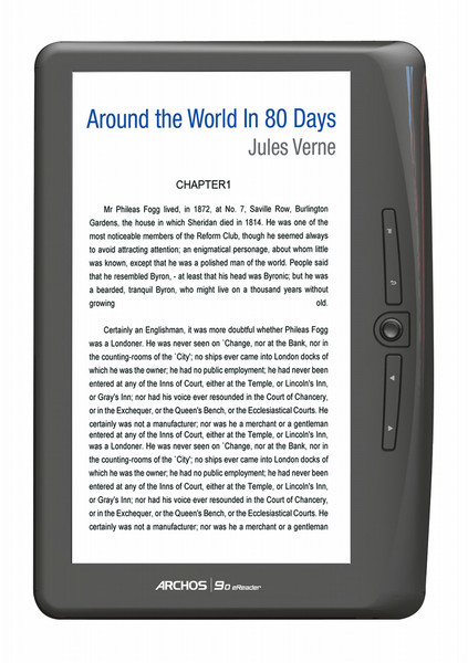 Archos 90 eReader 9" 4GB Black e-book reader