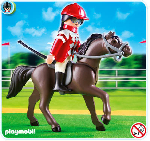 Playmobil Race Horse with Stall Mehrfarben Kinderspielzeugfigur